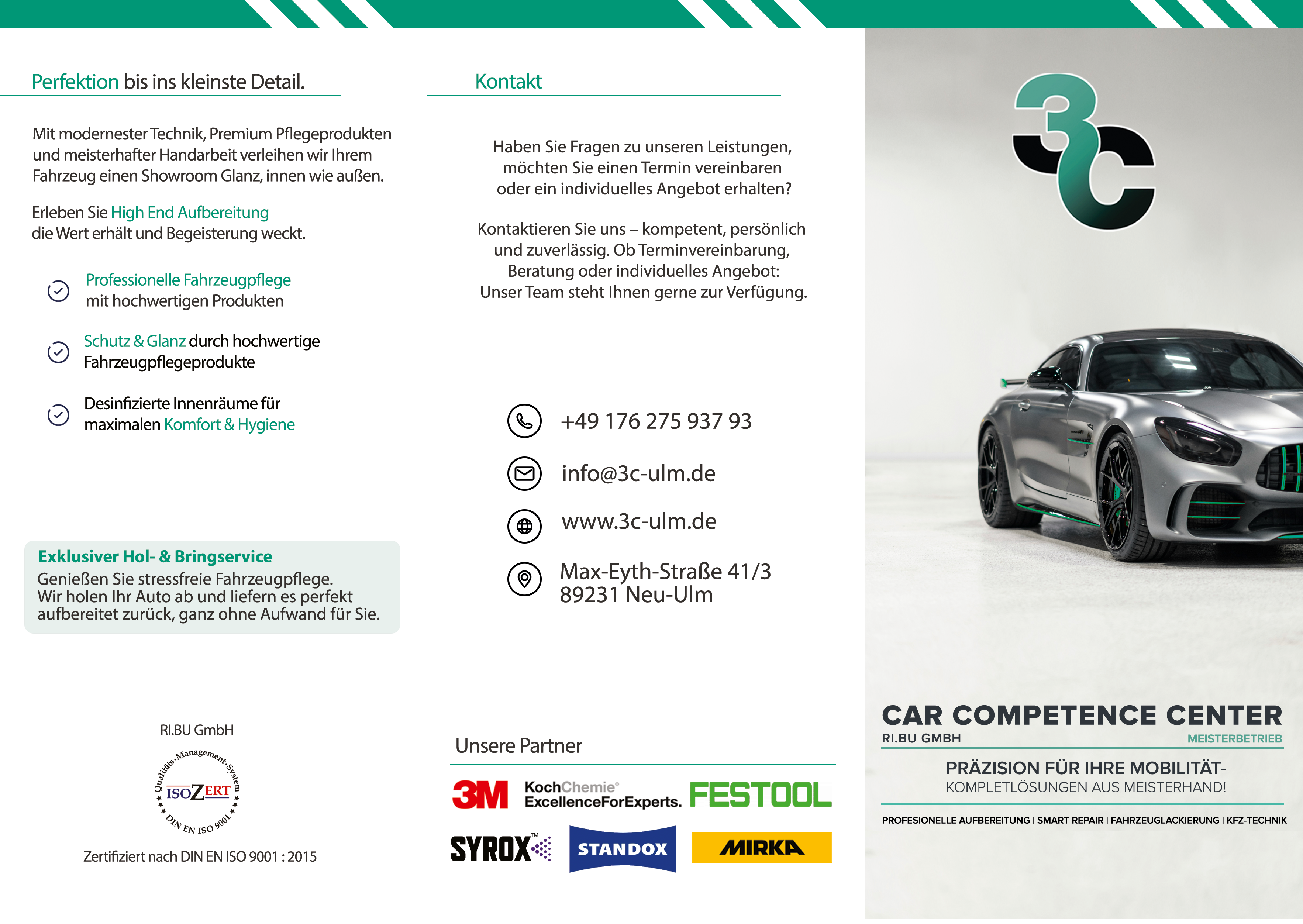 3C Flyer Vorderseite